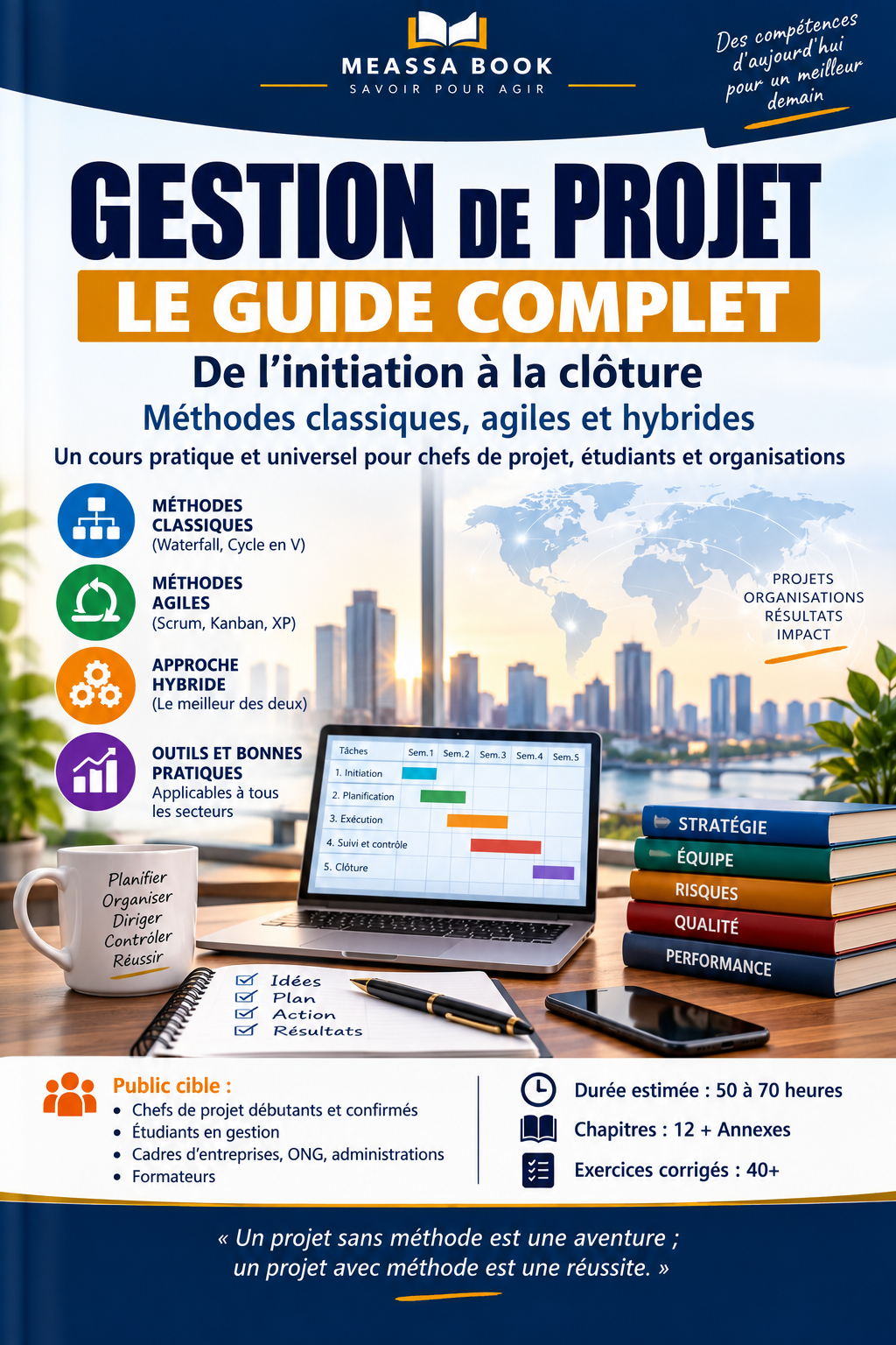 Couverture du livre GESTION DE PROJET de Meassa Book